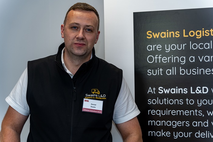 Daniel Swain of Swains Logistics